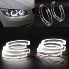 Angel Eyes Crystal Cover U-Shaped Bmw E90 far fara lupa foto