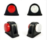 2 x Lumini laterale remorca, lumini de pozitie camioane LED Rosu / Alb 12/24v