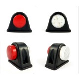 2 x Lumini laterale remorca, lumini de pozitie camioane LED Rosu / Alb 12/24v