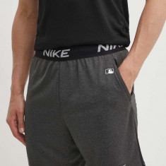 Nike pantaloni scurti New York Mets barbati, culoarea gri