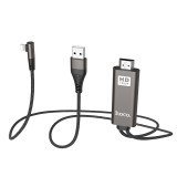 Adaptor HDMI - Lightning (Negru) 2 metri HOCO UA14