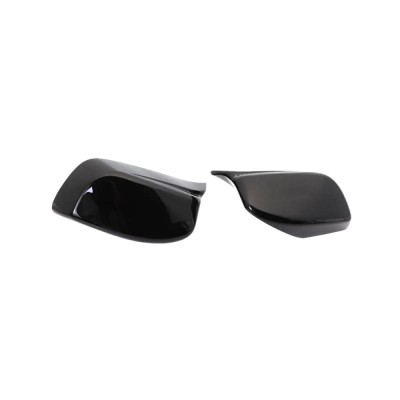 Set 2 capace oglinzi negru lucios tip Batman BMW seria 5 E60 E61 E63 foto