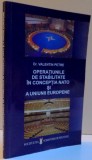 OPERATIUNILE DE STABILITATE IN CONCEPTIA NATO SI A UNIUNII EUROPENE , 2008