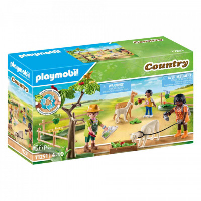 Playmobil - La Plimbare Cu Alpaca foto