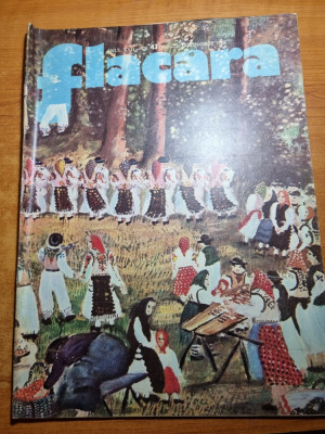 flacara 20 octombrie 1973-art. cernavoda,resita,cenaclul,romania-finlanda 9-0 foto