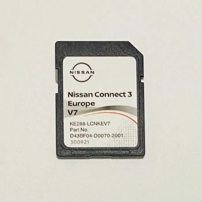 GPS NISSAN Connect LCN3 Navigation SD Card Map V7 Full Europa 2022-2023 foto