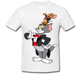 Tricou &quot; Tom cat Jerry - cartoon characters &quot;