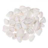 Pietre Decorative, Albe, 2-4 cm, Capacitate 1 kg
