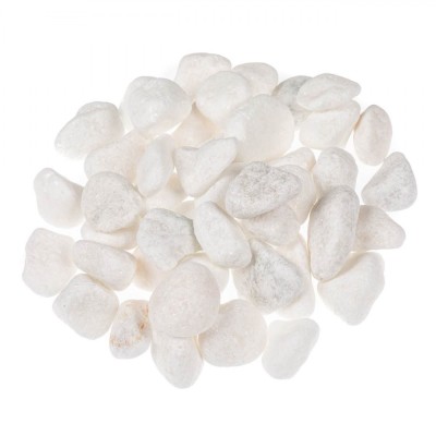 Pietre Decorative, Albe, 2-4 cm, Capacitate 1 kg foto