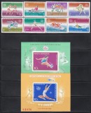 Romania 1984, LP.1104,1105,1106 - J.O. Los Angeles, Serie + 2 Colite NDT, MNH, Nestampilat