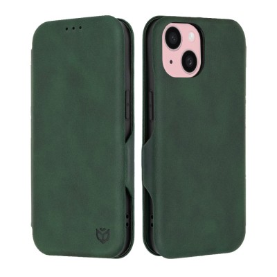 Husa 360&amp;Atilde;&amp;sbquo;&amp;Acirc;&amp;deg; iPhone 15 Techsuit Safe Wallet Plus, verde foto