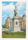 RF78-Carte Postala - Bucuresti, Statuia lui Gh. Lazar, circulata 1976