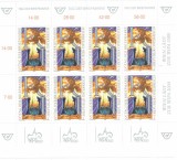 Austria 1999 - Ziua marcii postale, WIPA, arta, minicoala neuzata