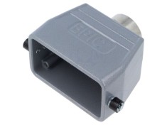 LAPP Carcasă aluminiu HDC dreptă pentru cablu PG21 cu colier