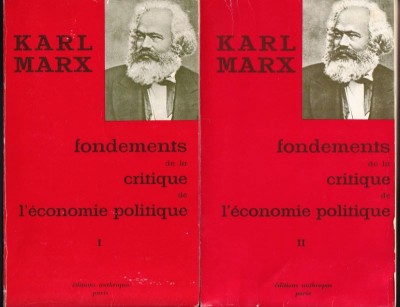 Fondements de la critique de l&amp;#039;economie politique Karl Marx foto