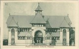 CP1883N Planul Căminului cultural, Rășinari, carte poștală