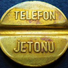 Moneda / Jeton Telefonic Public - TURCIA *cod 2655 = marime medie