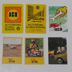 Lot 6 Calendare 1983/84/87/88/92/93 - Calendar De Buzunar Tematica ACR, A.C.R.