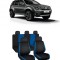 Set huse scaune dedicate Dacia Duster (2009-2017) Negru-Albastru Vision