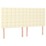 Cumpara ieftin Tablie de pat crem 160x5x118/128 cm piele ecologica