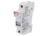 Clemă 10x38mm pentru şină DIN, 32A, 1kV DC - DF ELECTRIC