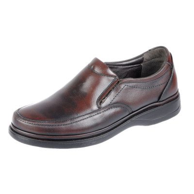 Pantofi barbati piele naturala Dyany Dude - maro - Fabricat &amp;icirc;n Bucovina foto