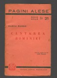 C8570 CANTAREA ROMANIEI - ALECU RUSSO. PAGINI ALESE NR.21