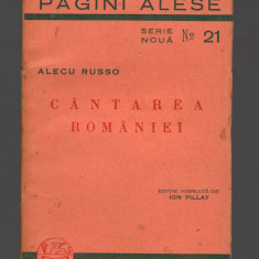 C8570 CANTAREA ROMANIEI - ALECU RUSSO. PAGINI ALESE NR.21