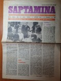 ziarul saptamana 3 aprilie 1987-ceausescu vizita in angola,cronica sahului