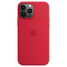Husa spate Apple MMTN2FE/A Silicone Case cu MagSafe pentru iPhone 13 Pro Max,(PRODUCT)RED,Blister
