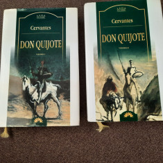 Don Quijote de la Mancha – Cervantes EDITIE DE LUX LEDA 2 VOLUME