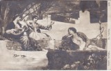 Ilustrata veche In harem de Paul Leroy (necirculata)