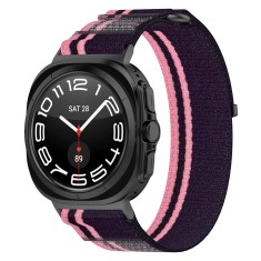 Techsuit - Watchband (W054) - Samsung Galaxy Watch Ultra 47mm - Pink / Black foto
