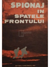 Ilie Gherman - Spionaj in spatele frontului (Editia: 1991) foto