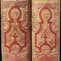 OEUVRES de GEORGE SAND, 2 VOL - BRUXELLES, 1842