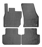 Set covorase auto din cauciuc VW Tiguan 2015-2024, cu prelungire zona repaus, Negre