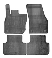 Set covorase auto din cauciuc VW Tiguan 2015-2024, cu prelungire zona repaus, Negre AutoDrive ProParts