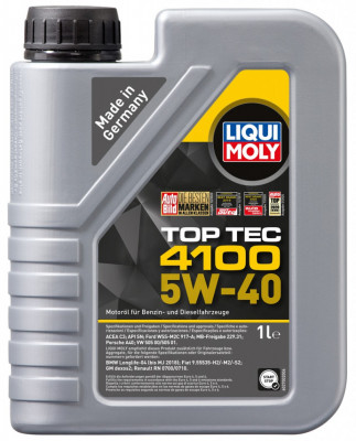 Ulei Motor Liqui Moly Top Tec 4100 5W-40 1L 9510 foto