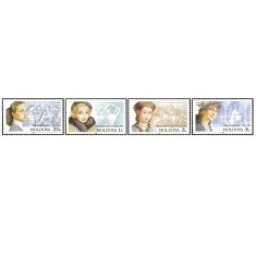 Moldova 2001 - personalitati, serie neuzata