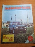 Autoturism decembrie 1987-skoda favorit,motocicleta honda cb 450