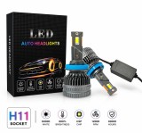 Cumpara ieftin Set becuri LED H8 H9 H11 - 12V-24V, 60W, 6500LM, 6000K, CANBUS fara erori