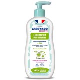 Ulei de corp BIO pentru bebelusi, fara parfum, cu 3 uleiuri vegetale Carryboo