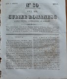 Cumpara ieftin Curier romanesc , gazeta politica , comerciala si literara , nr. 30 din 1844