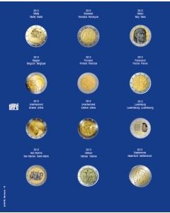 Foaie preimprimata pentru monede - 24 buc