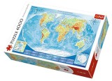 Puzzle 4000 piese - Large Physical Map of the World | Trefl