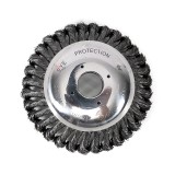 Disc perie sarma pentru motocoasa, 150 mm, otel, Micul Fermier