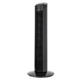 Ventilator turn Teesa, 50W, 3 viteze, functie noapte, negru