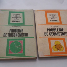 PROBLEME DE GEOMETRIE/PROBLEME DE TRIGONOMETRIE TITEICA/TURTOIU 2 VOLUME