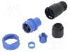 Conector circular, mama, 2 pini, BULGIN - PX0410/02S/5560