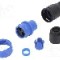 Conector circular, mama, 2 pini, BULGIN - PX0410/02S/5560